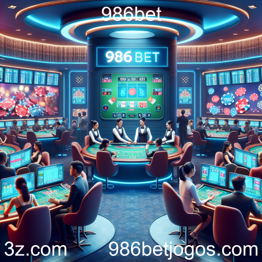 Experiência Imersiva em Jogos Ao Vivo na 986bet